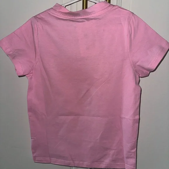 Lola + The Boys Pink Kids T-Shirt with Easter Patches - Picture 5 of 5